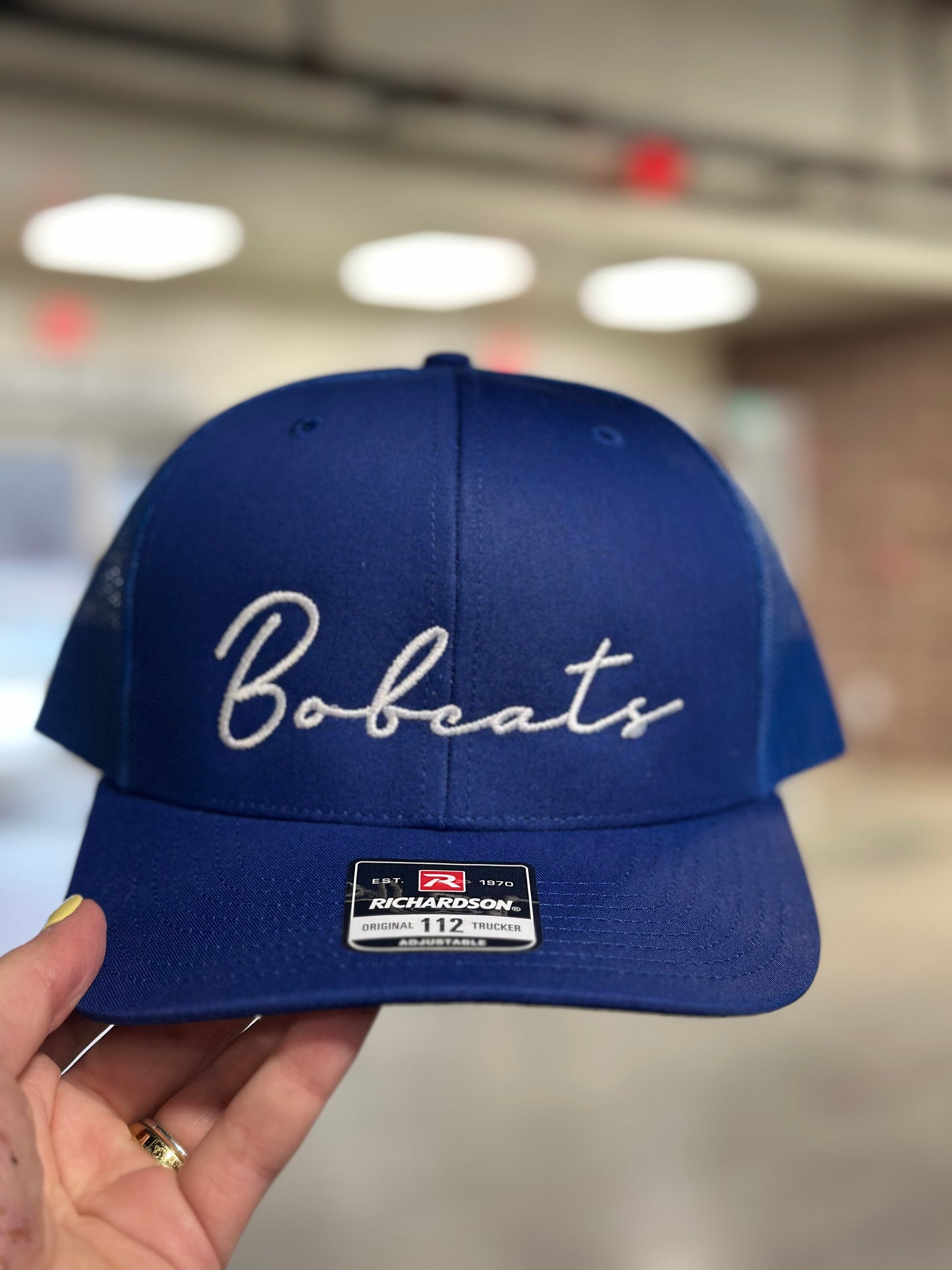 Bobcats cursive Hat