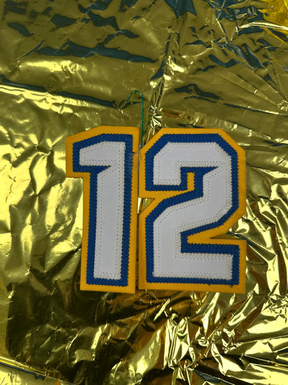 Player Number Ornament