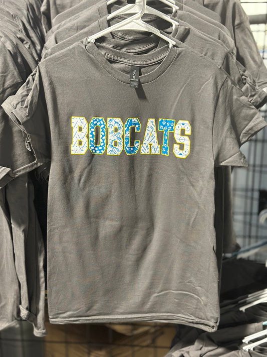 Bobcats grey tshirt