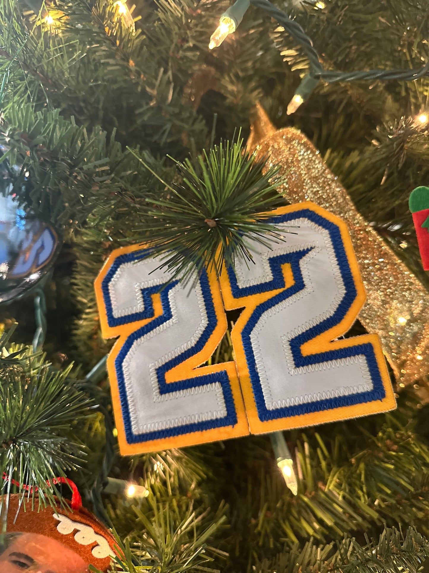 Player Number Ornament