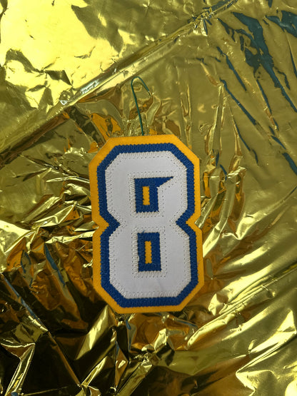 Player Number Ornament