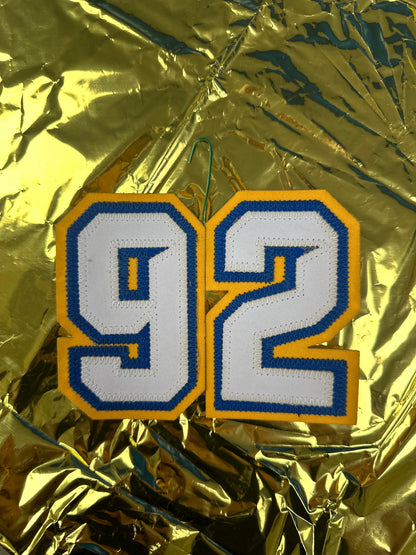 Player Number Ornament